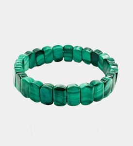 Bracelet malachite verte