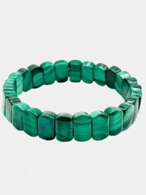 Bracelet malachite verte